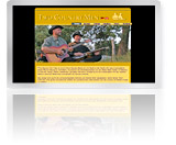 Statische Website "Two Country Men" mit interaktiven Inhalten